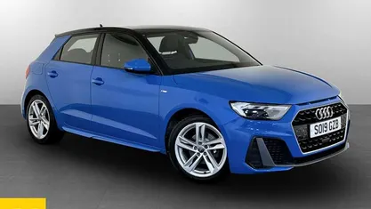 Blue Used 2019 Audi A1 Sportback S-Line Hatchback | £10,295 (Fair price)