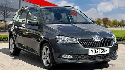 Usado Skoda Fabia SE L 95 HP (69 kW) 2021 Cinzento Carrinha