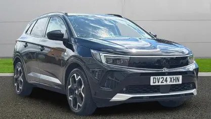 Used Vauxhall Grandland X Ultimate 131 HP (96 kW) 2024 Black SUV