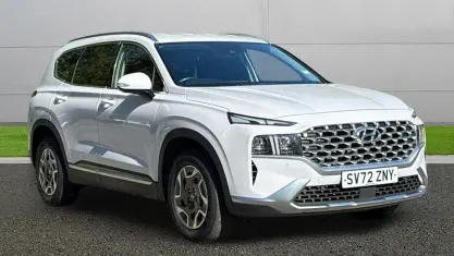Begagnad Hyundai Santa Fe Premium 230 HK (169 kW) 2023 Vit SUV