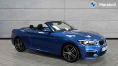 Blue Used 2020 BMW 218 M Sport Cabriolet | £17,636 (Fair price)