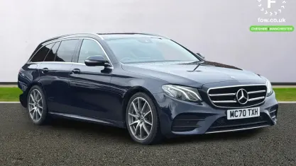 Used Mercedes E220 Active 194 HP (142 kW) 2020 Blue Estate