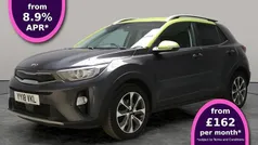 Grey Used 2018 Kia Stonic First Edition SUV | £10,051 (Fair price)