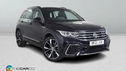 Used VW Tiguan R-line 150 HP (110 kW) 2021 Black SUV