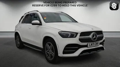 Used Mercedes GLE350 AMG line 320 HP (235 kW) 2021 Polar white SUV
