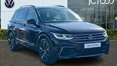 Black Used 2022 VW Tiguan R-line SUV | £26,443 (Fair price)