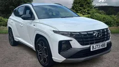 White Used 2023 Hyundai Tucson N Line SUV | £25,799 (Fair price)