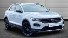 Silver Used 2021 VW T-Roc Black Edition SUV | £19,250 (Fair price)