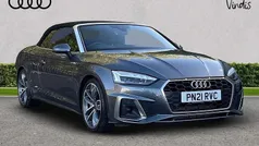 Grey Used 2021 Audi A5 Cabriolet S-Line Cabriolet | £25,873 (Good price)