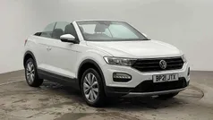 White Used 2021 VW T-Roc Cabriolet Design Cabriolet | £19,991 (Fair price)