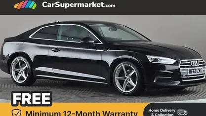 Used Audi A5 Sport 150 HP (110 kW) 2018 Black Coupe