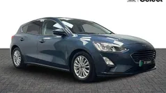 Blue Used 2019 Ford Focus Titanium Hatchback | £10,300 (Good price)