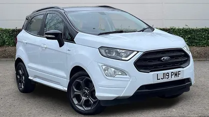 Used Ford Ecosport ST-Line 125 HP (91 kW) 2019 White SUV