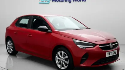 Used Vauxhall Corsa Edition 75 HP (55 kW) 2022 Red Hatchback