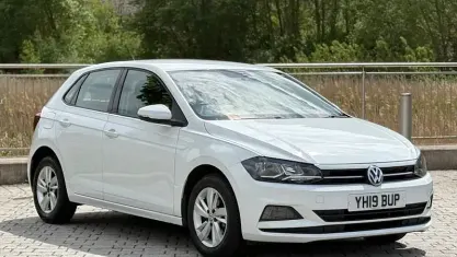 Second-hand VW Polo SE 65 CP (47 kW) 2019 Alb Hatchback