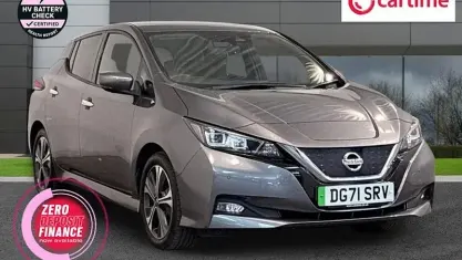 Used Nissan Leaf Tekna 110 kW (150 HP) 2021 Grey Hatchback