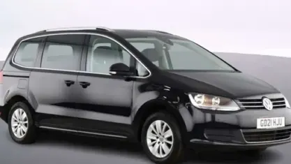 Used VW Sharan SE 150 HP (110 kW) 2021 Black MPV