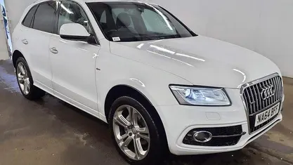 White Used 2014 Audi Q5 S-line plus SUV | £9,490 (Fair price)
