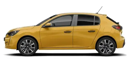 Used Peugeot 208 Active 75 HP (55 kW) 2020 Yellow Hatchback