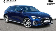 Blue Used 2023 Audi A3 S-Line Hatchback | £21,290 (Fair price)