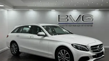Used Mercedes C220 170 HP (125 kW) 2016 White Estate
