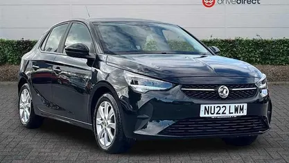 Used Vauxhall Corsa Edition 75 HP (55 kW) 2022 Black Hatchback