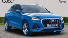 Blue Used 2021 Audi Q3 S-Line SUV | £25,618 (Fair price)