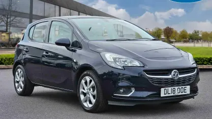 Used Vauxhall Corsa SRi 90 HP (66 kW) 2017 Blue Hatchback