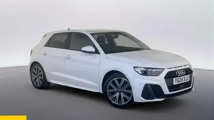 Used Audi A1 Sportback S-Line 95 HP (69 kW) 2024 White Hatchback