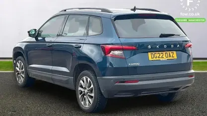 Used Skoda 110 R SE Drive 110 HP (80 kW) 2021 Blue Estate