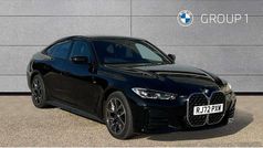 Black sapphire metallic paint Used 2022 BMW 420 M Sport Coupe | £31,995 (Fair price)