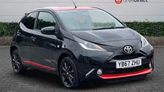 Black Used 2017 Toyota Aygo x-press Hatchback | £7,100 (Fair price)