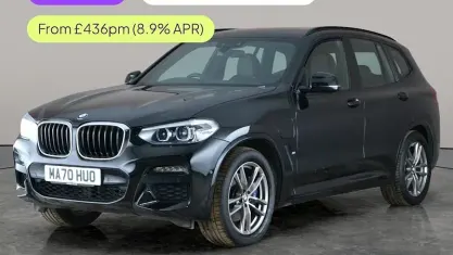 Used BMW X3 M Sport 292 HP (214 kW) 2021 Black SUV