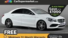 White Used 2017 Mercedes CLA200 AMG line Sedan | £13,697 (Fair price)