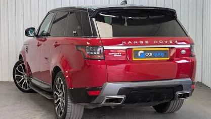 Begagnad Land Rover Range Rover Sport HSE 306 HK (225 kW) 2019 Röd SUV
