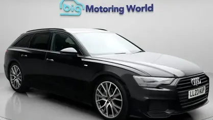 Used Audi A6 Black Edition 204 HP (150 kW) 2023 Black Estate