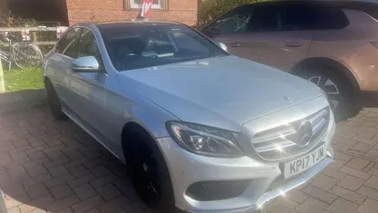 Used Mercedes C250 AMG Line Premium Plus 204 HP (150 kW) 2016 Silver Sedan