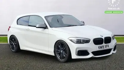 Begagnad BMW M140 M Sport 340 HK (250 kW) 2019 Vit Halvkombi