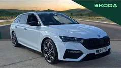 White Used 2024 Skoda Octavia vRS Estate | £27,748 (Fair price)