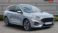 Solar silver premium paint Used 2023 Ford Kuga ST-Line X SUV | £22,495 (Fair price)