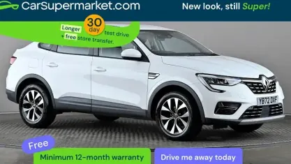 Begagnad Renault Arkana Iconic 140 HK (102 kW) 2022 Vit SUV