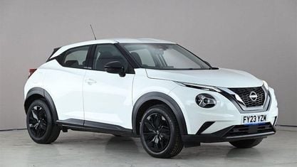 Second-hand Nissan Juke Acenta 114 CP (83 kW) 2023 Alb SUV