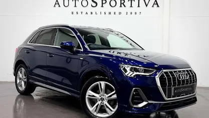Used Audi Q3 S-Line 150 HP (110 kW) 2022 Blue SUV