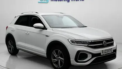 Used VW T-Roc R-line 150 HP (110 kW) 2023 White SUV