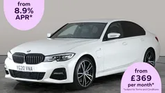 White Used 2020 BMW 330e M Sport Sedan | £20,845 (Fair price)