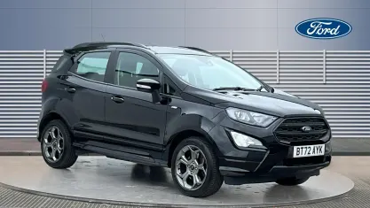 Used Ford Ecosport ST-Line 125 HP (91 kW) 2022 Black SUV