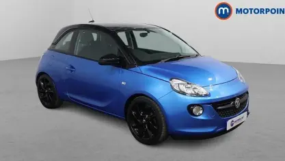 Used Vauxhall Adam 69 HP (50 kW) 2019 Blue Hatchback