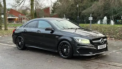 Black Used 2016 Mercedes CLA45 AMG AMG Sedan | £18,995 (Super price)