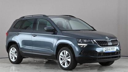 Używany Skoda Karoq SE Technology 150 KM (110 kW) 2021 Szary SUV