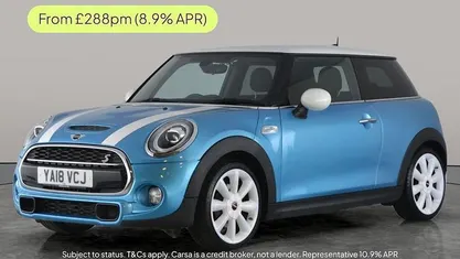 Blue Used 2018 Mini Cooper S Hatch Hatchback | £11,383 (Good price)